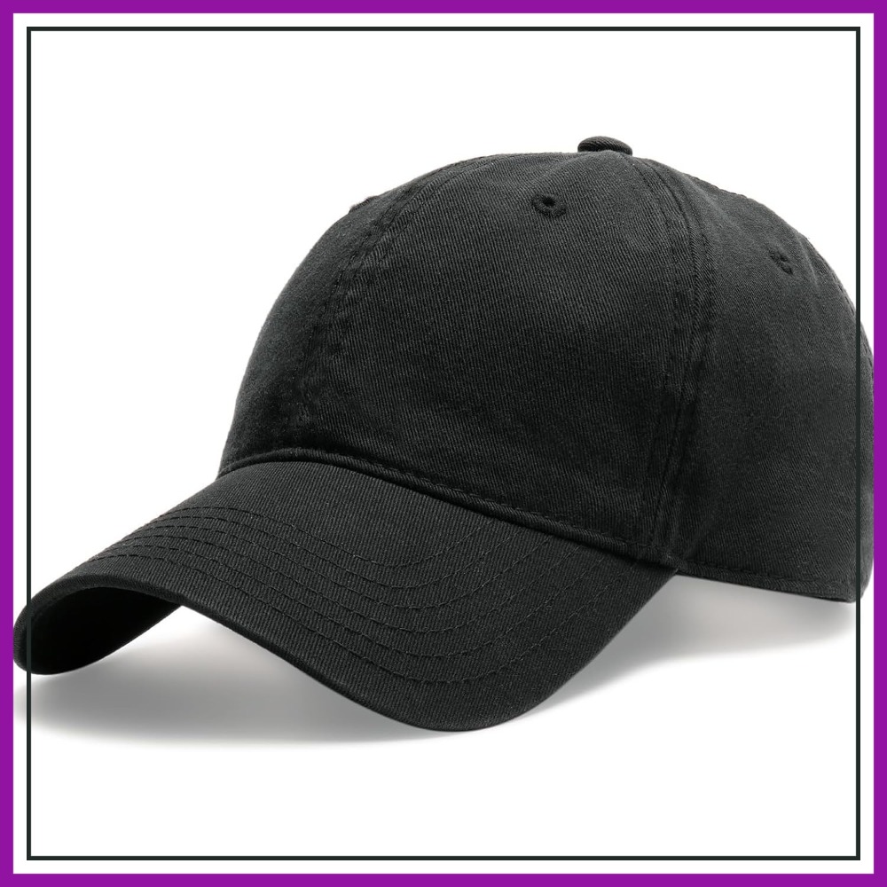 Dad Hat Cotton - Unisex Vintage Washed Unstructured Baseball Cap