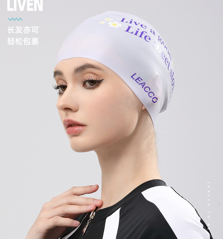 Anti-Slip Waterproof Silicone  – обзор и цена Swim Hat Silicone