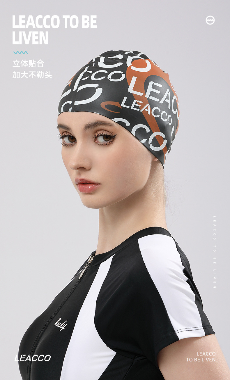 Anti-Slip Waterproof Silicone  – обзор и цена Swim Hat Silicone