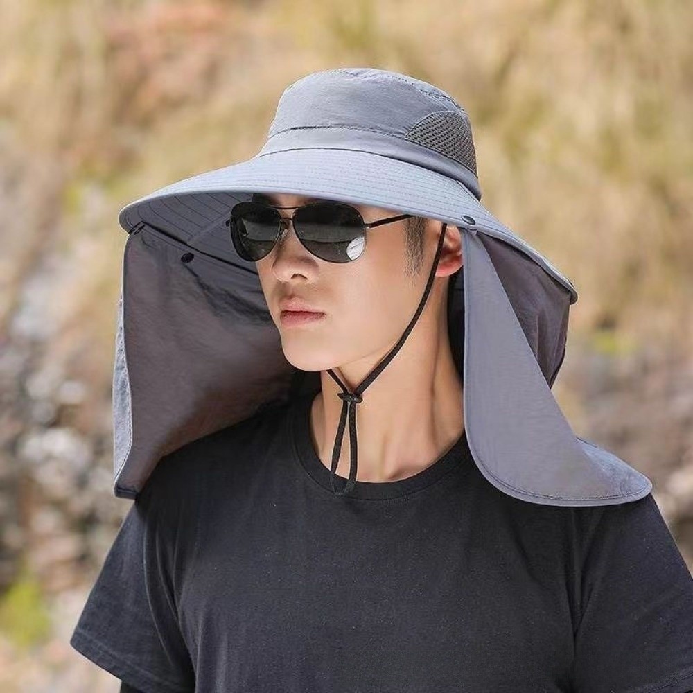 Fashion Cloth Men Sun Hat Big  – обзор и цена Bucket Hat Cotton