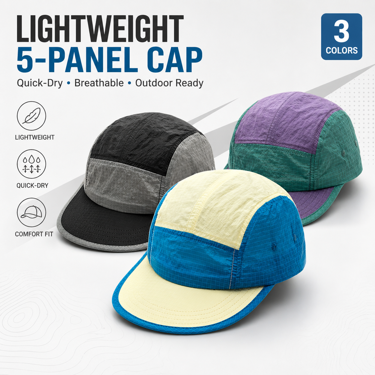Unisex 5 Panel Camp Cap Ripsto – обзор и цена Corduroy Cap 5 Panel