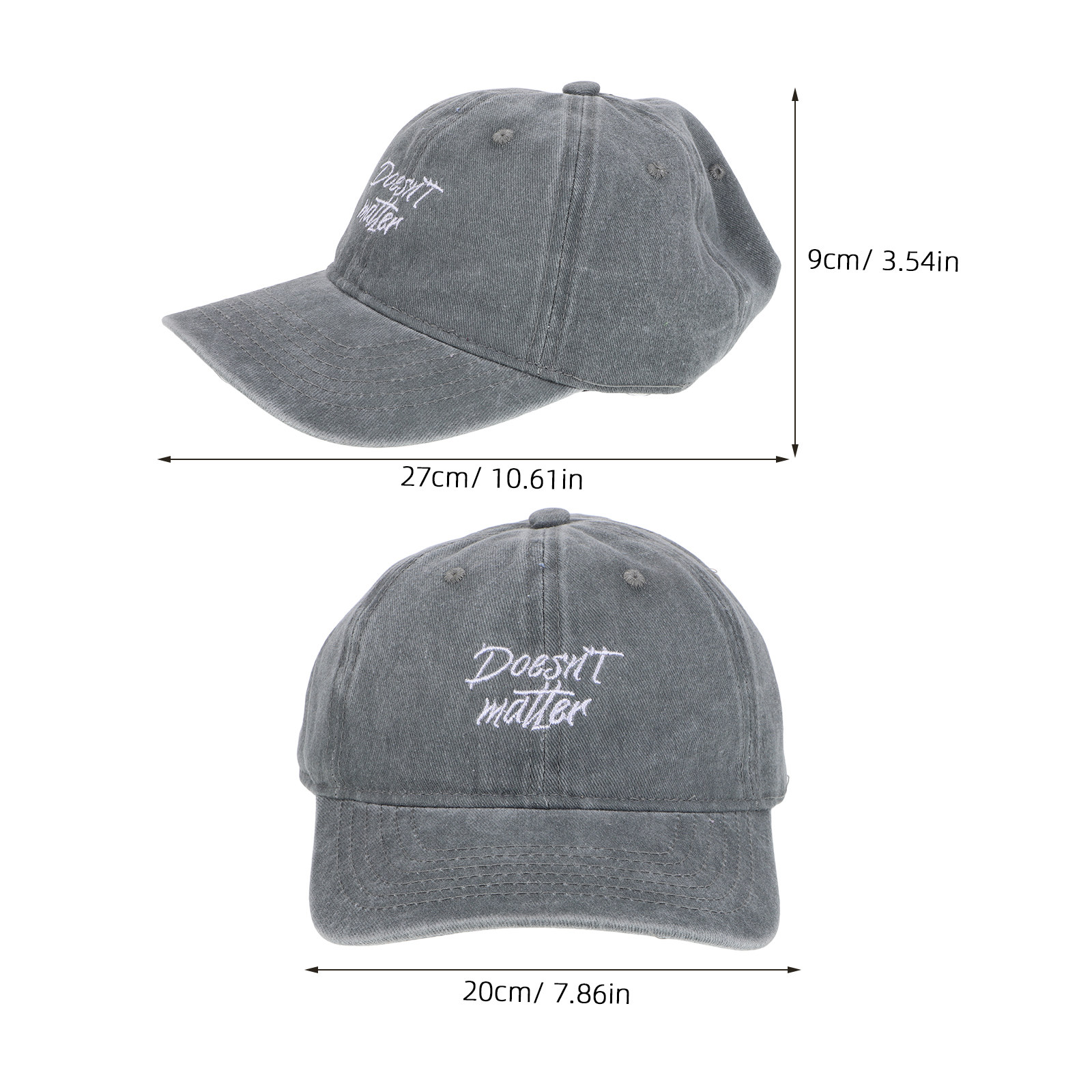 Adjustable Vintage Washed Dist – обзор и цена Dad Hat Cotton