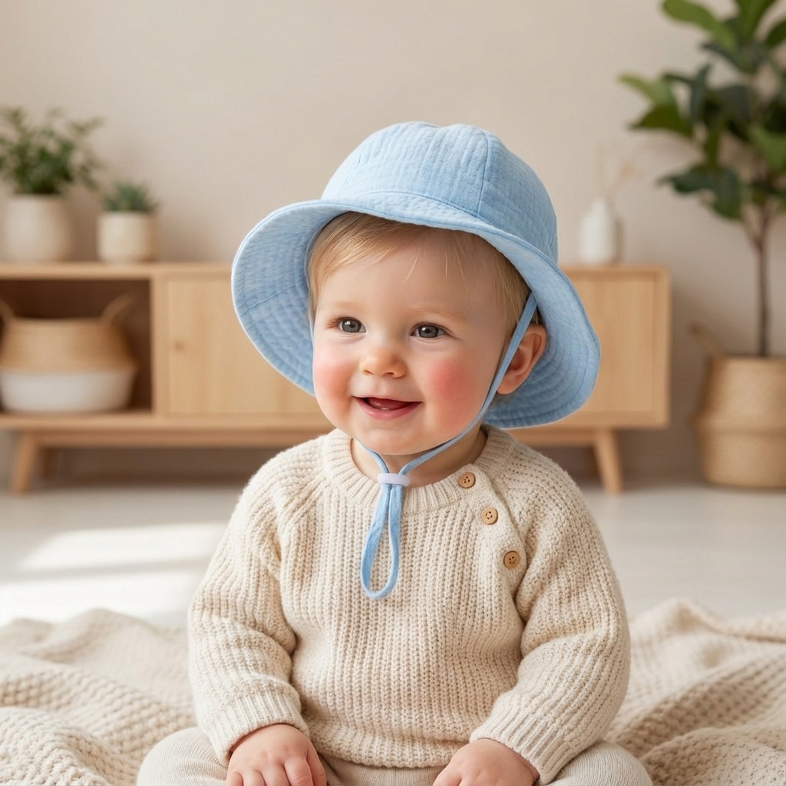 Kids' Baby Solid Color Soft Fo – обзор и цена Visor Sun Hat