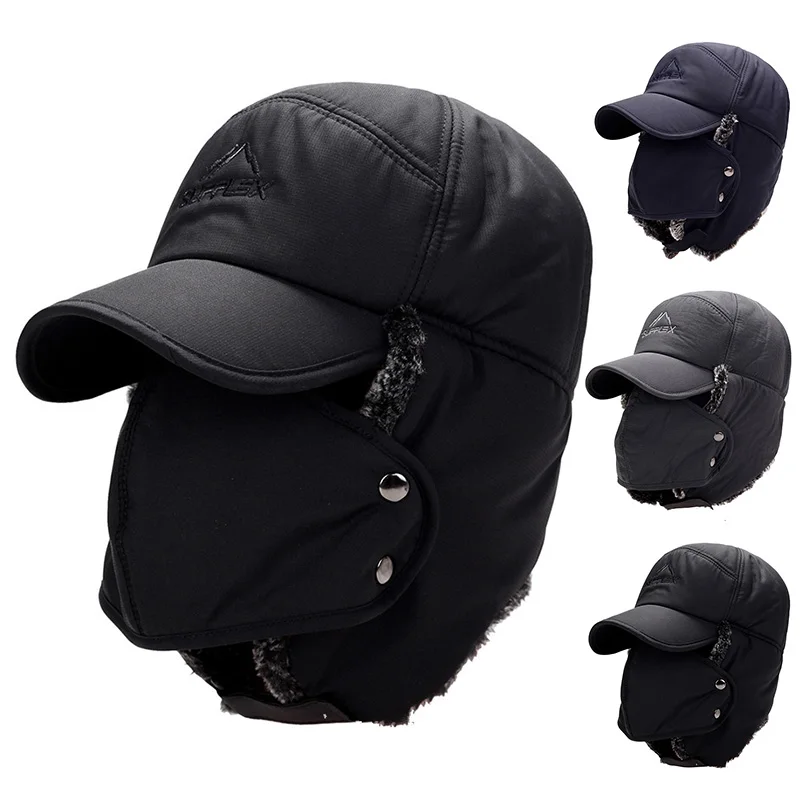 Winter Fur Warm Windproof Hat  – обзор и цена Trapper Hat Ear Flap