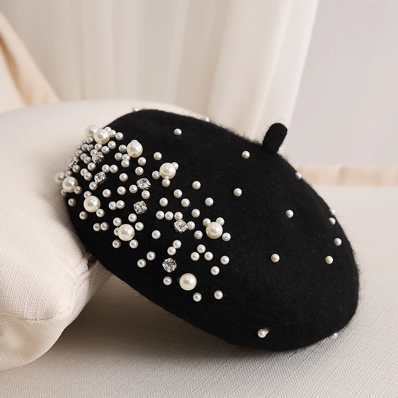 2024 Winter Wool Beret with Rh – обзор и цена Beret French Wool