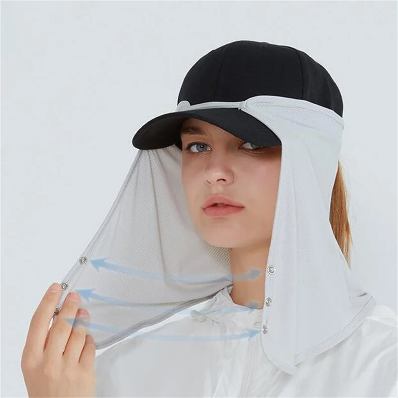 Quick Drying Fishing Cap Face  – обзор и цена Visor Sun Hat