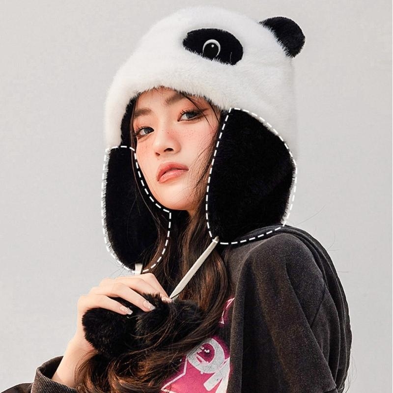 Panda Ear Hat Panda Earflap Ha – обзор и цена Trapper Hat Ear Flap