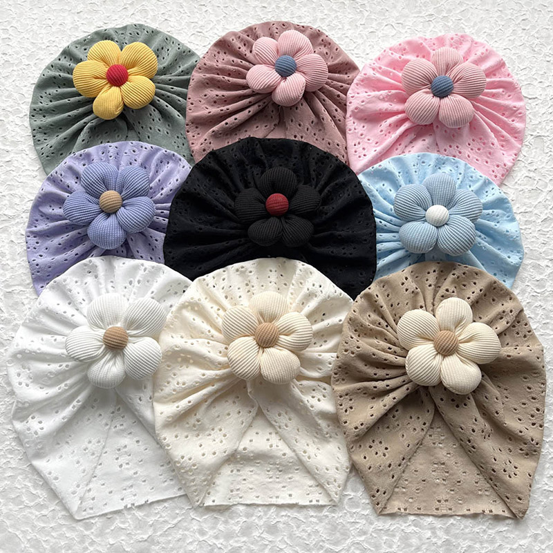 3D Flower Baby Turban Cap Summ – обзор и цена Dad Hat Cotton