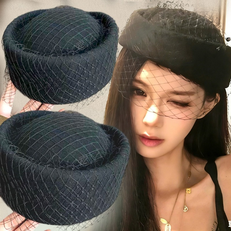 Fashion Mesh Flat Top Beret Ha – обзор и цена Beret French Wool