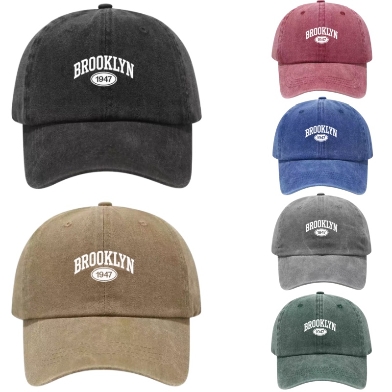 Brooklyn 1947 Printed Washed C – обзор и цена Golf Cap Dad