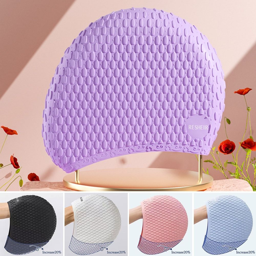Elastic Summer Swimming Cap Wa – обзор и цена Swim Hat Silicone