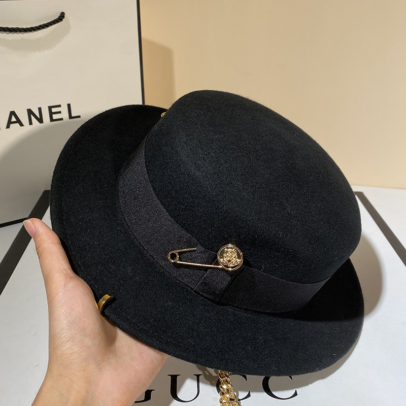 USPOP New Winter Hats Women Bl – обзор и цена Fedora Hat Wool