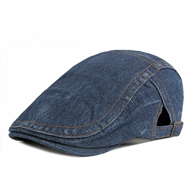 Denim Newsboy Hats Adjustable  – обзор и цена Newsboy Cap Ivy
