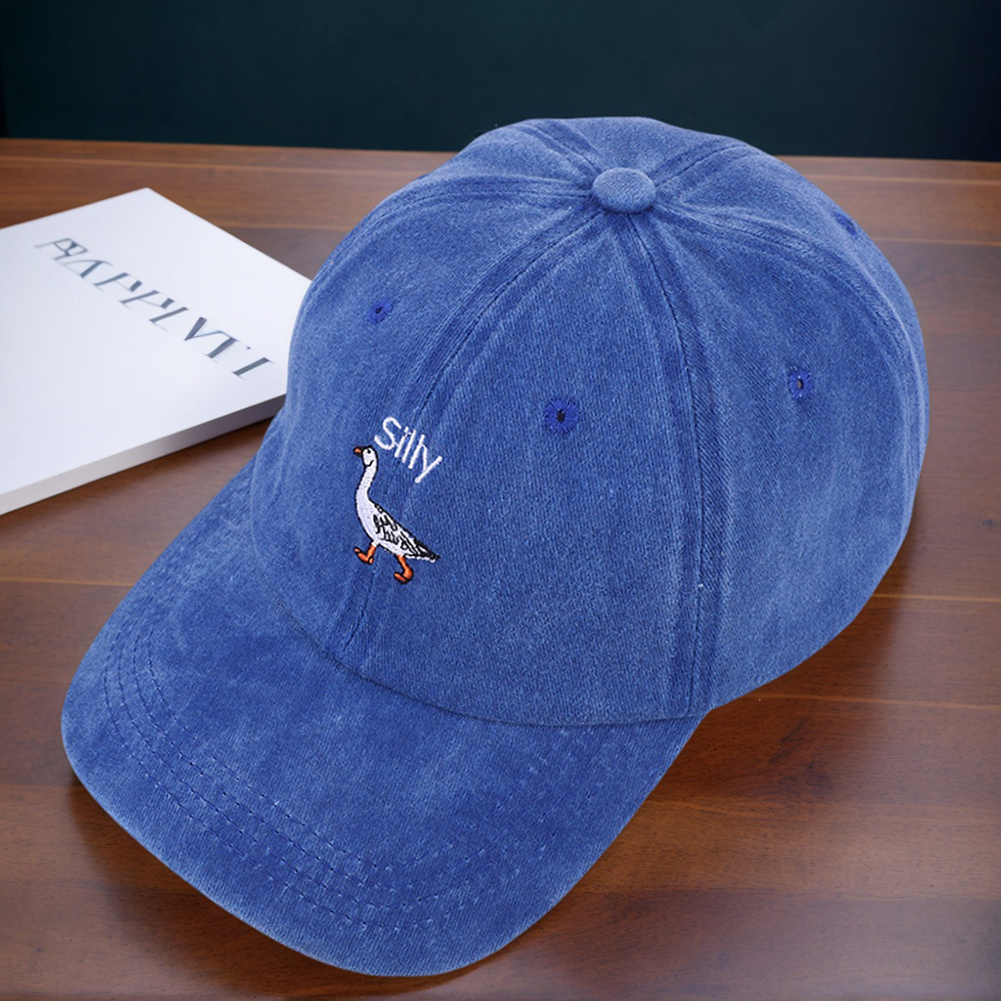 Funny Embroidered Silly Goose  – обзор и цена Dad Hat Cotton