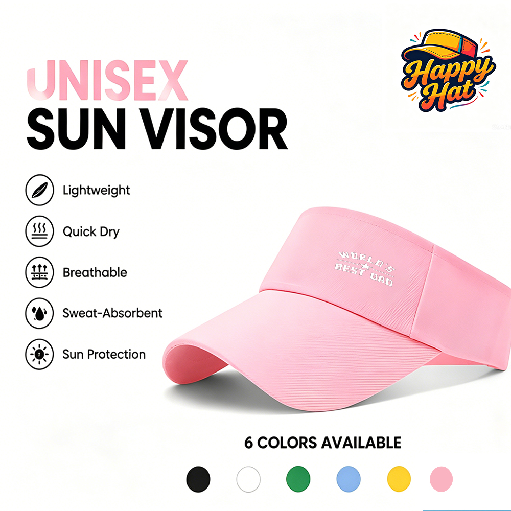 1PC Pink Unisex World's Best D – обзор и цена Golf Cap Dad