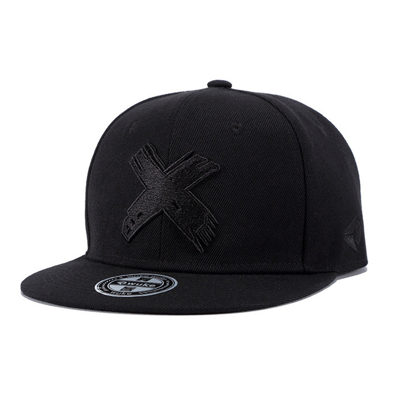 Letter X 3D Embroidered Flat-B – обзор и цена Snapback Hat Flat