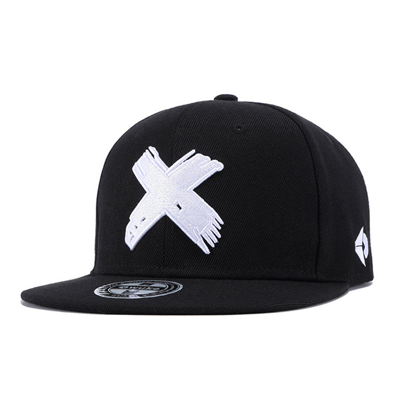 Letter X 3D Embroidered Flat-B – обзор и цена Snapback Hat Flat
