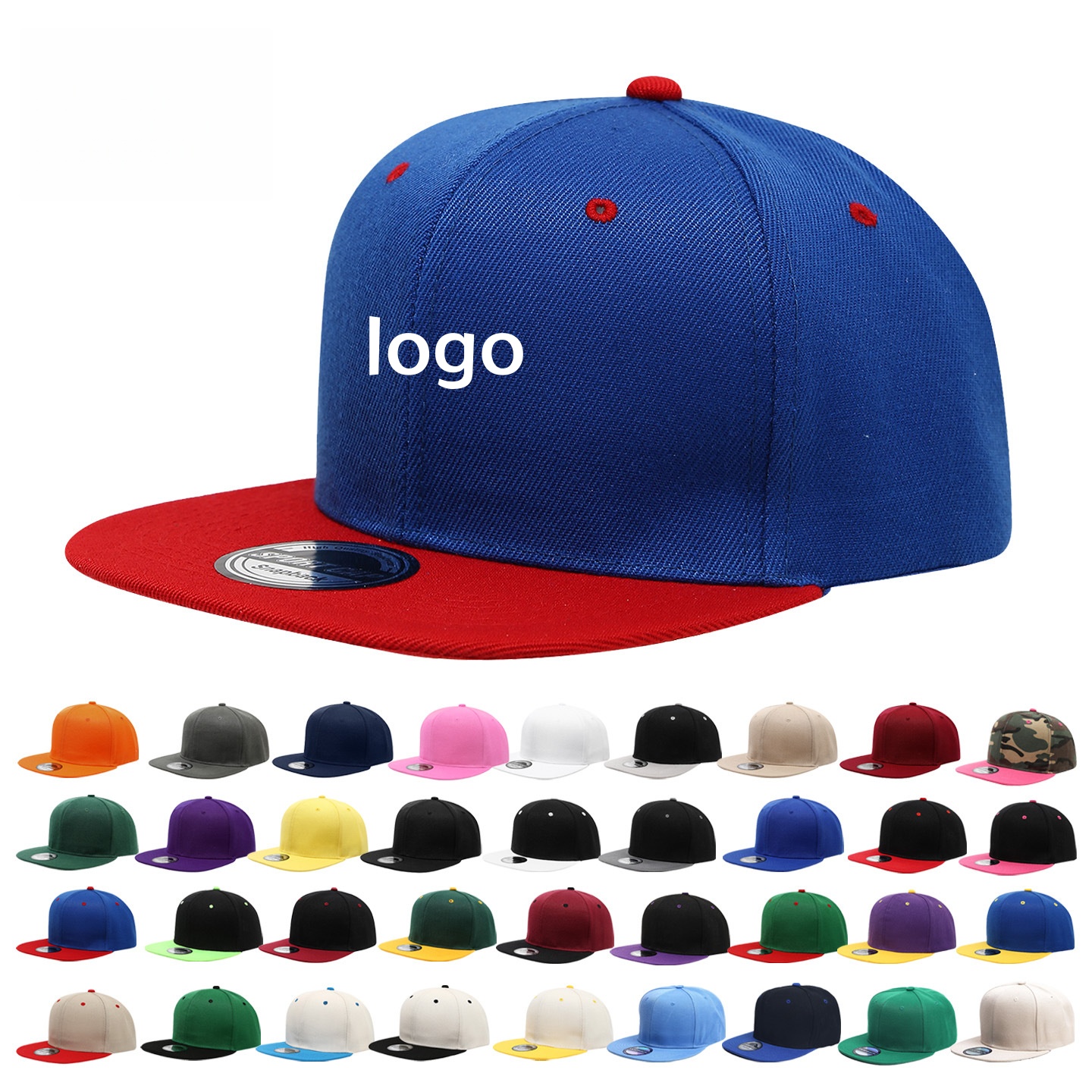 Custom Logo Snapback Caps Men  – обзор и цена Snapback Hat Flat