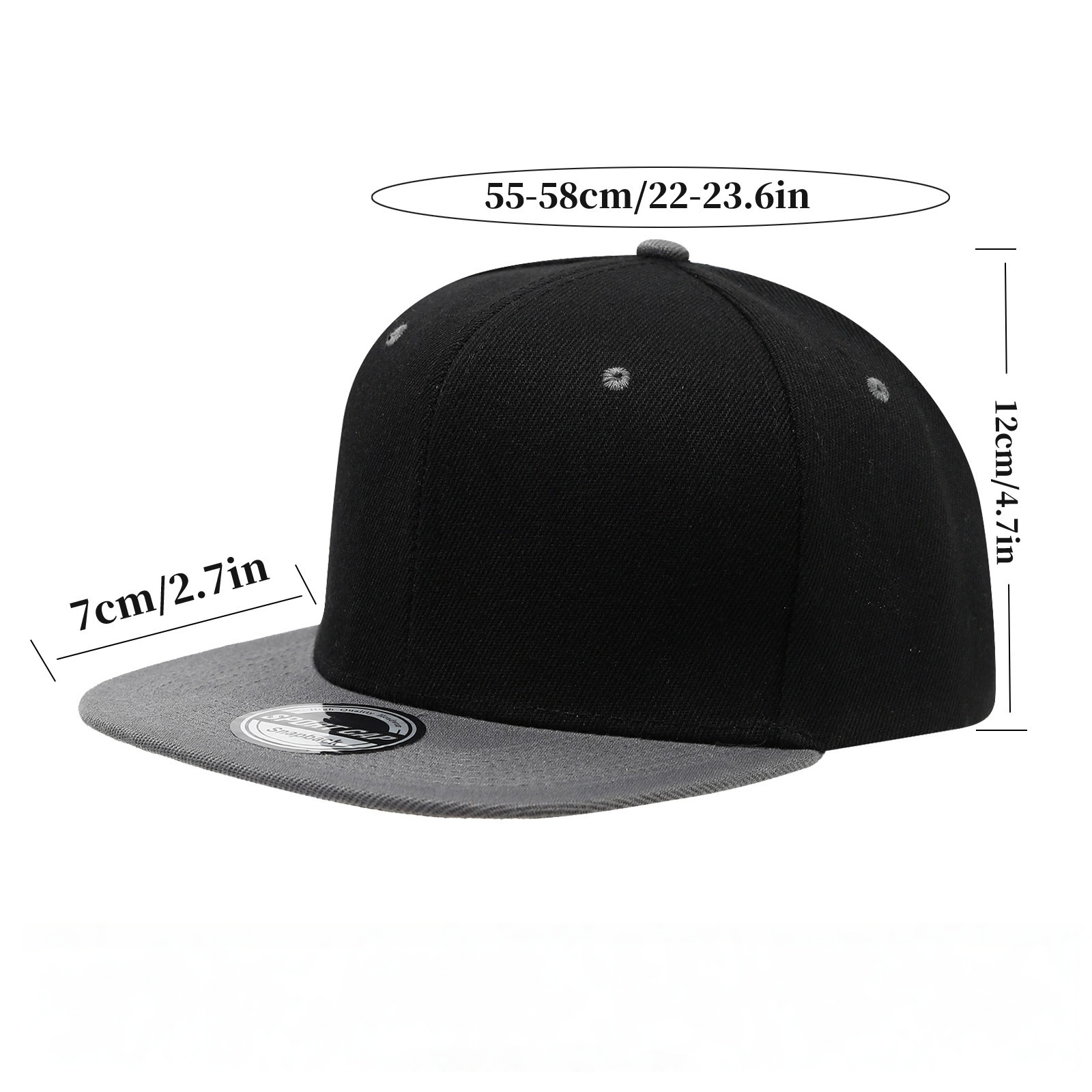 Custom Logo Snapback Caps Men  – обзор и цена Snapback Hat Flat