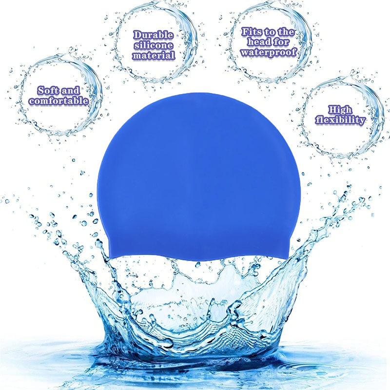 Waterproof Silicone Swim Caps  – обзор и цена Swim Hat Silicone
