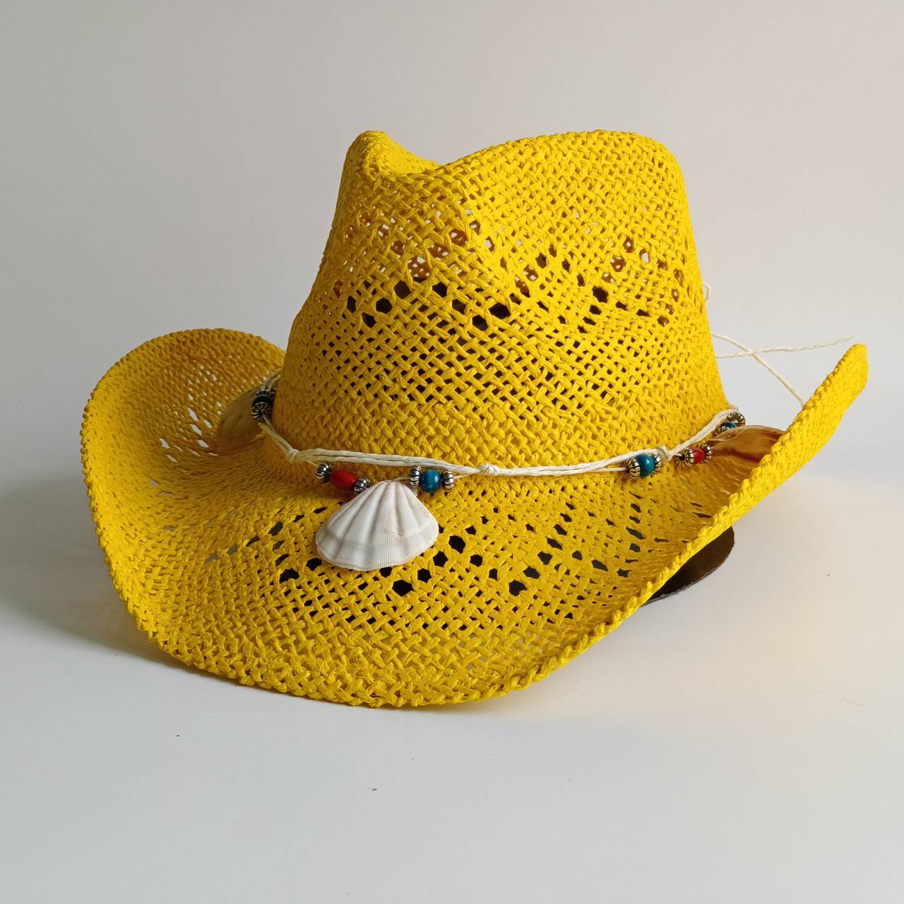 Bright yellow Cowboy Straw Hat – обзор и цена Cowboy Hat Straw