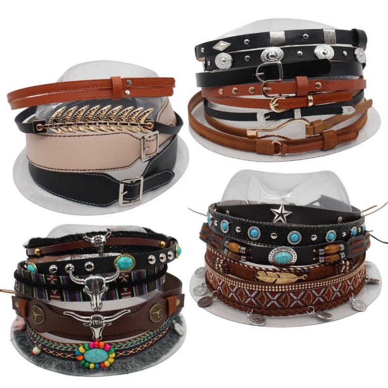 Retro Ethnic Style Belt, Headb – обзор и цена Cowboy Hat Straw
