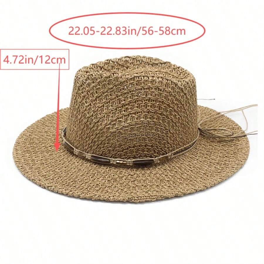 Wide Brim Straw Hat For Women  – обзор и цена Sun Hat Wide Brim