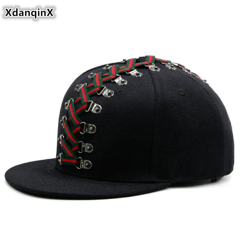XdanqinX Novelty Punk Style Hi – обзор и цена Snapback Hat Flat