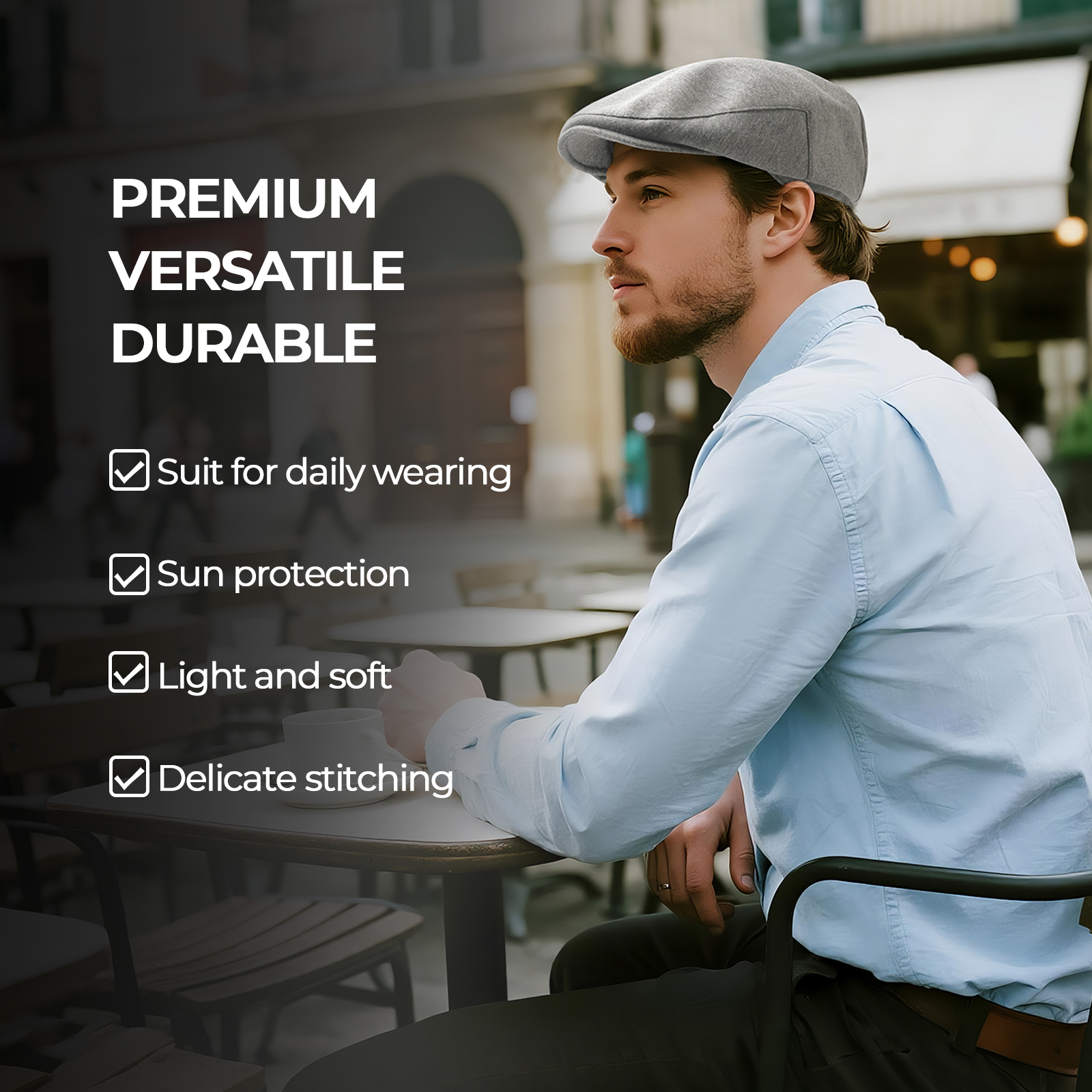 JGAGOUL Classic Newsboy Cap fo – обзор и цена Newsboy Cap Ivy