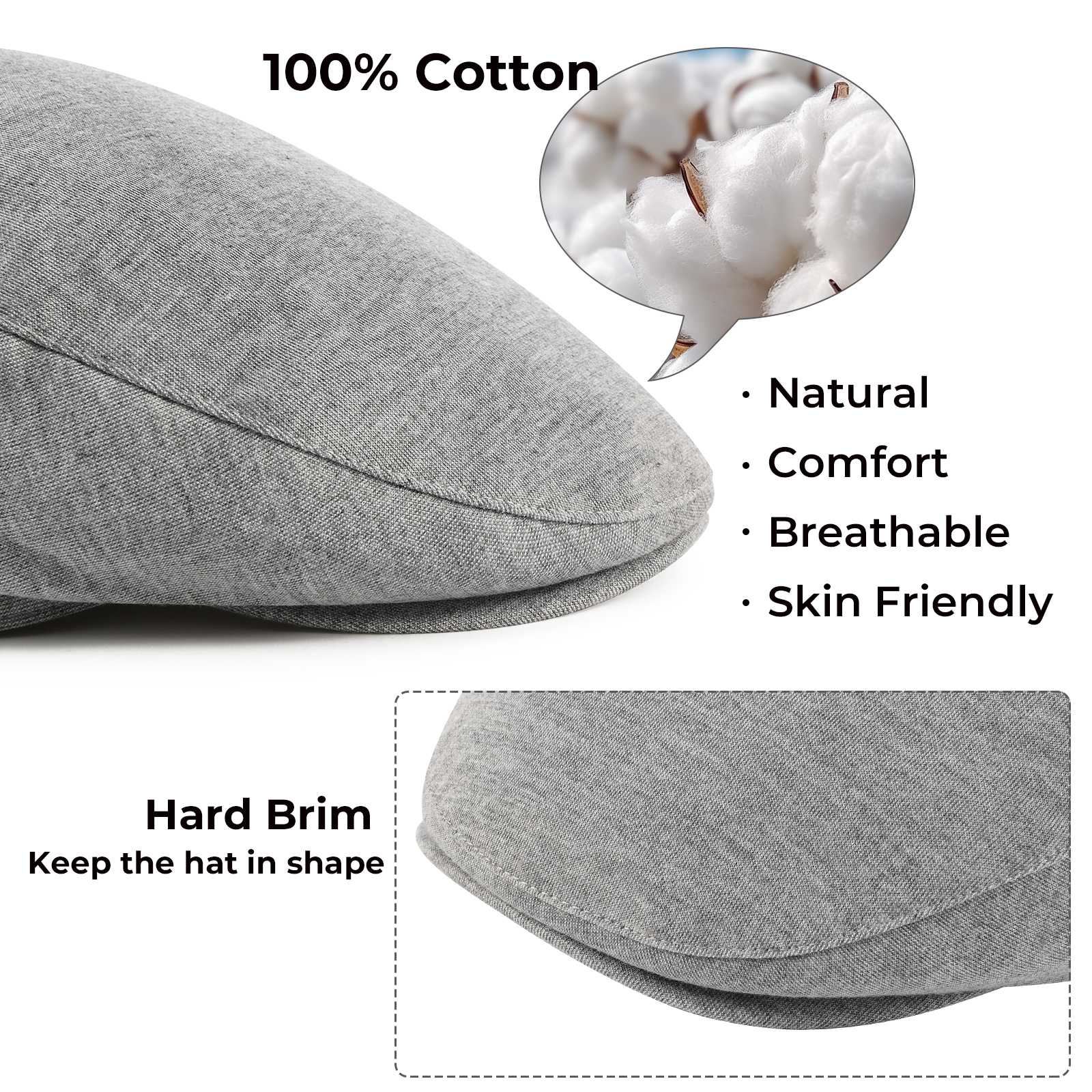 JGAGOUL Classic Newsboy Cap fo – обзор и цена Newsboy Cap Ivy