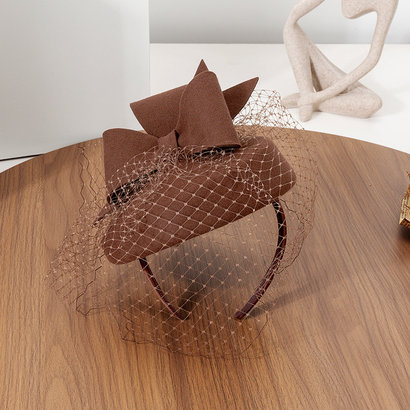 French Black Beret Fascinator  – обзор и цена Beret French Wool
