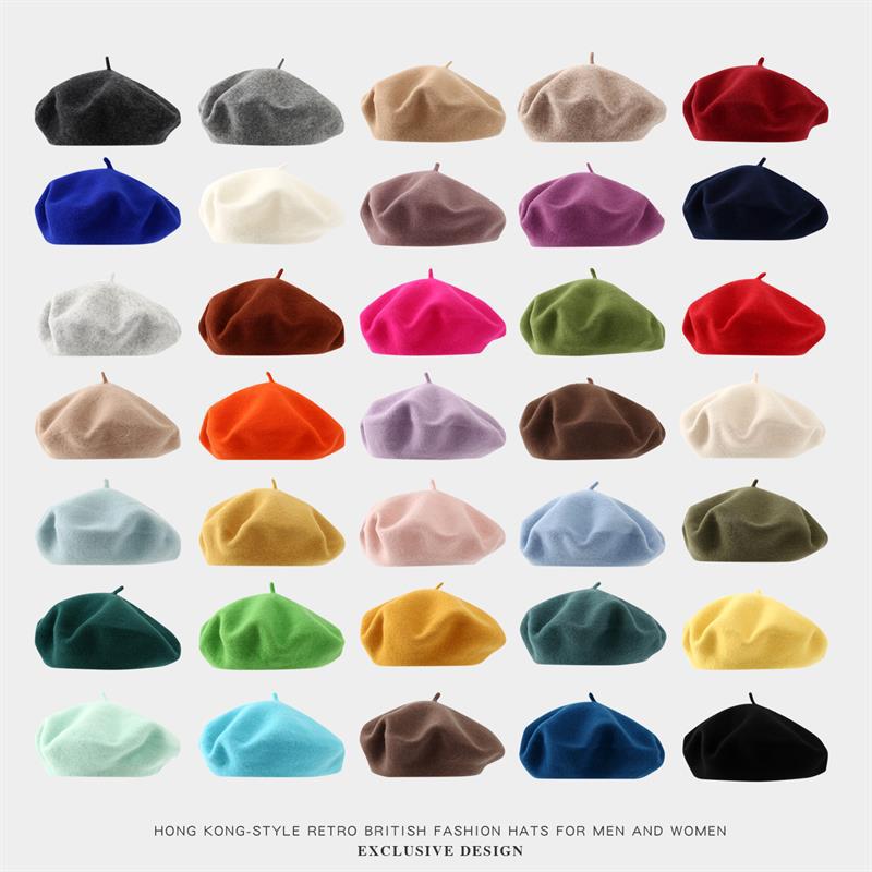 Big Size Beret Women  Large Be – обзор и цена Beret French Wool