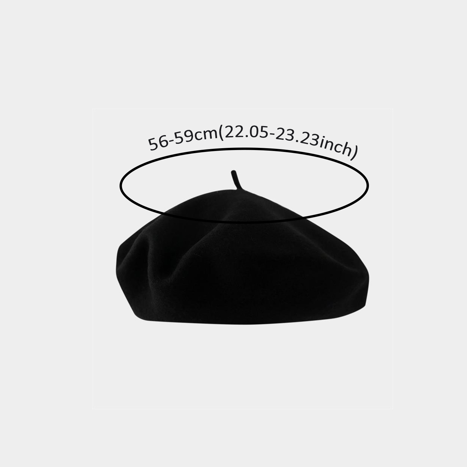 Big Size Beret Women  Large Be – обзор и цена Beret French Wool