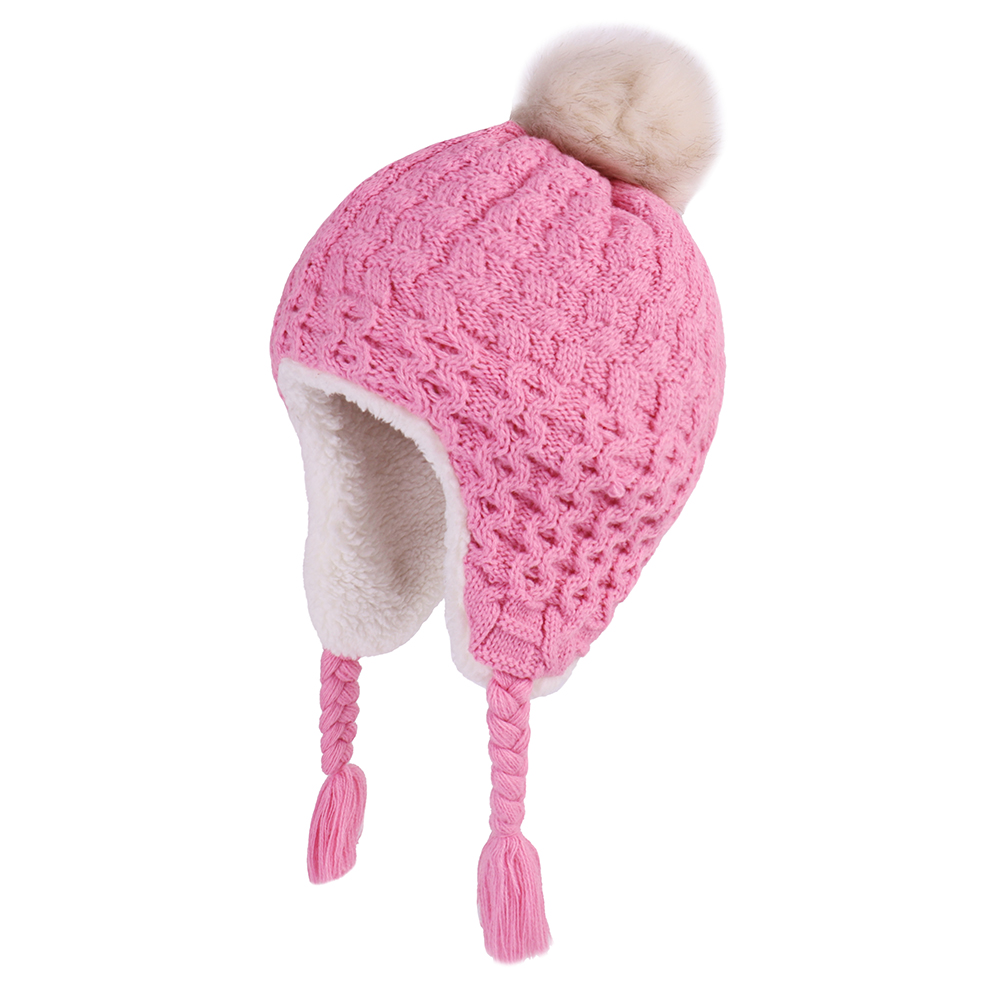 Baby Winter Knit Earflap Hats  – обзор и цена Trapper Hat Ear Flap