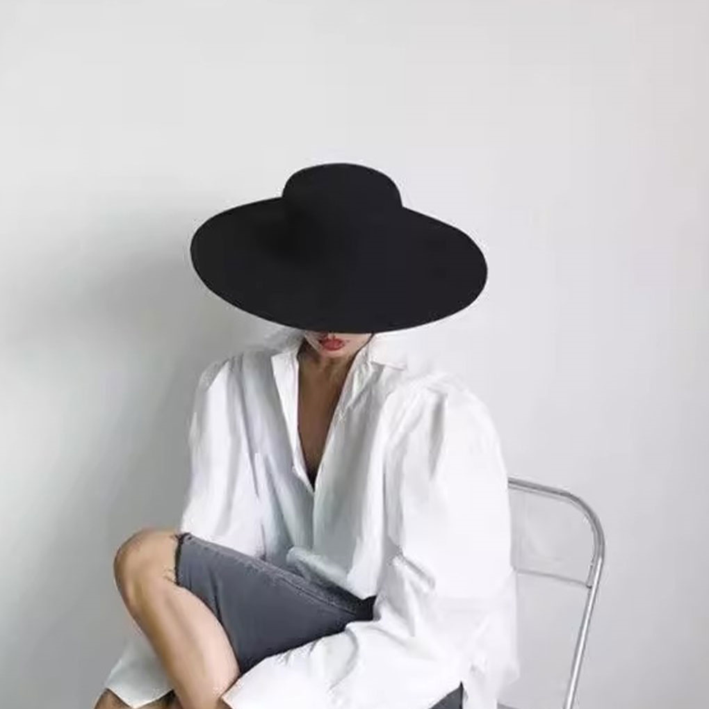 French Ladies Fedoras Top Bow  – обзор и цена Fedora Hat Wool