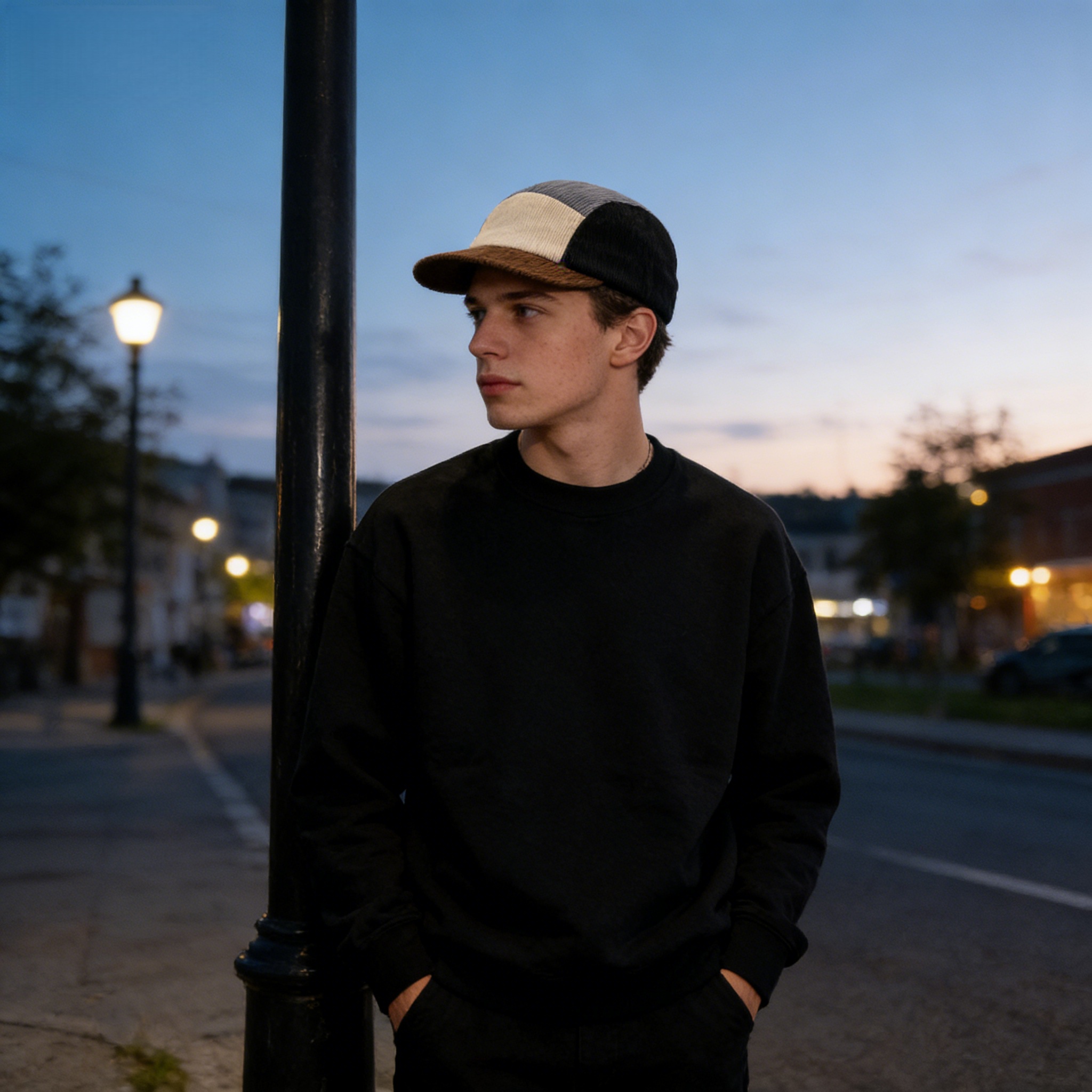 Unisex Vintage Color Block Cor – обзор и цена Corduroy Cap 5 Panel