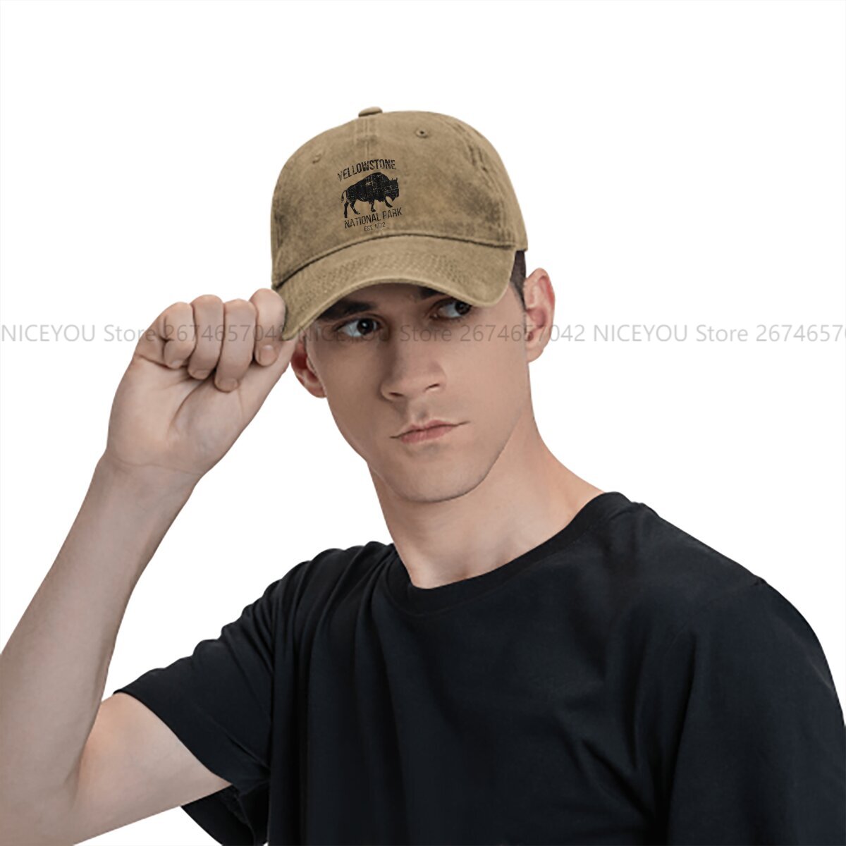 Washed Men's Baseball Cap Buff – обзор и цена Golf Cap Dad