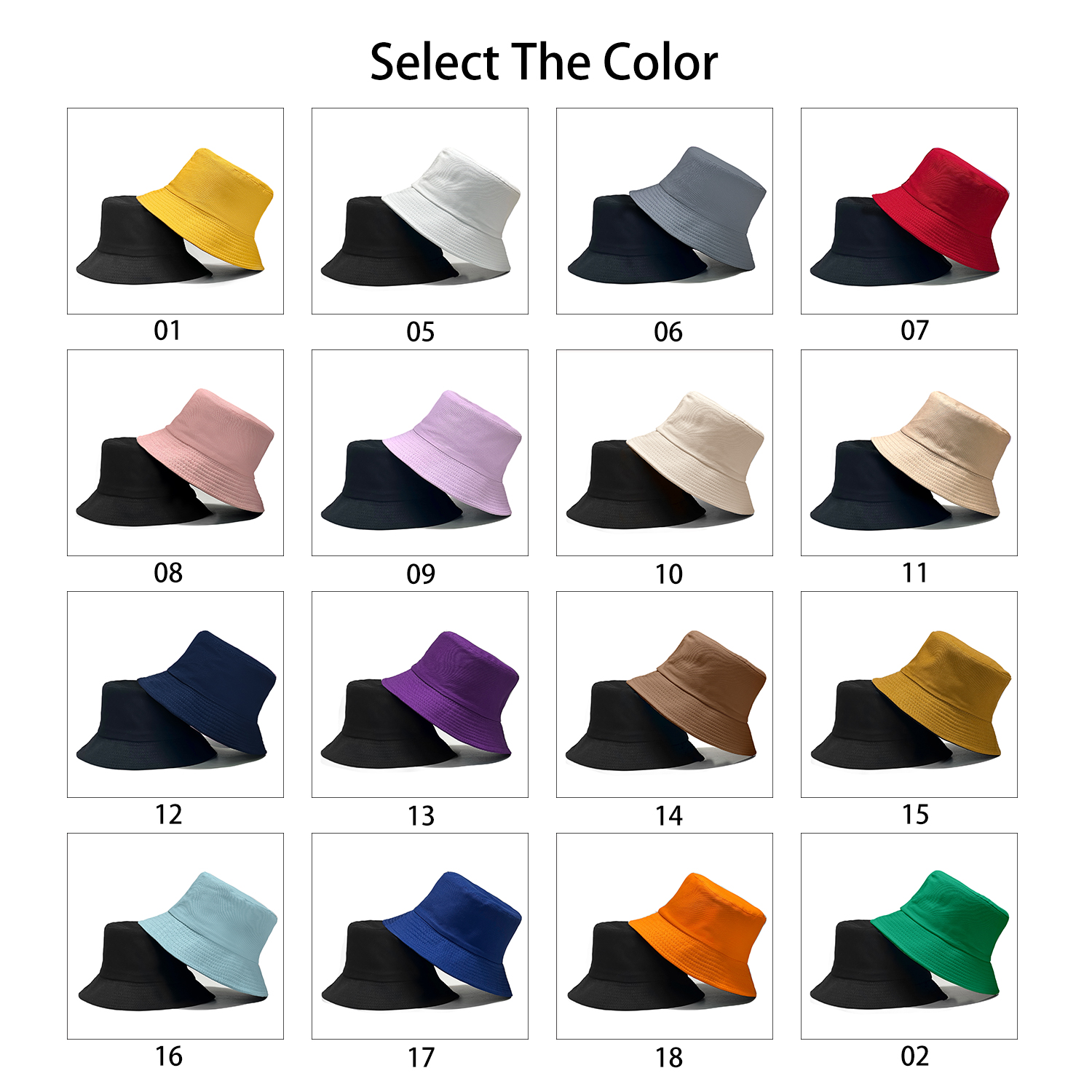 Custom Logo Double Side Fisher – обзор и цена Bucket Hat Cotton