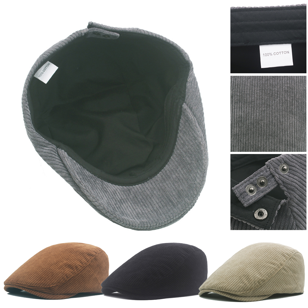 New Beret Corduroy Ivy Cap Hat – обзор и цена Newsboy Cap Ivy