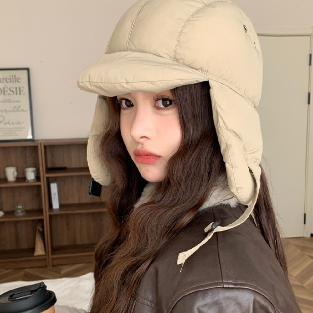 Solid Color Padded Bomber Hats – обзор и цена Trapper Hat Ear Flap