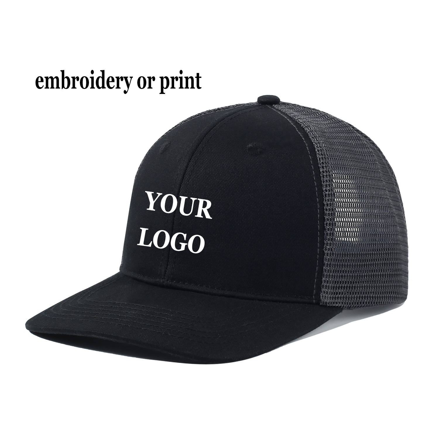 Custom Logo Sport Snapback Cap – обзор и цена Trucker Cap Mesh