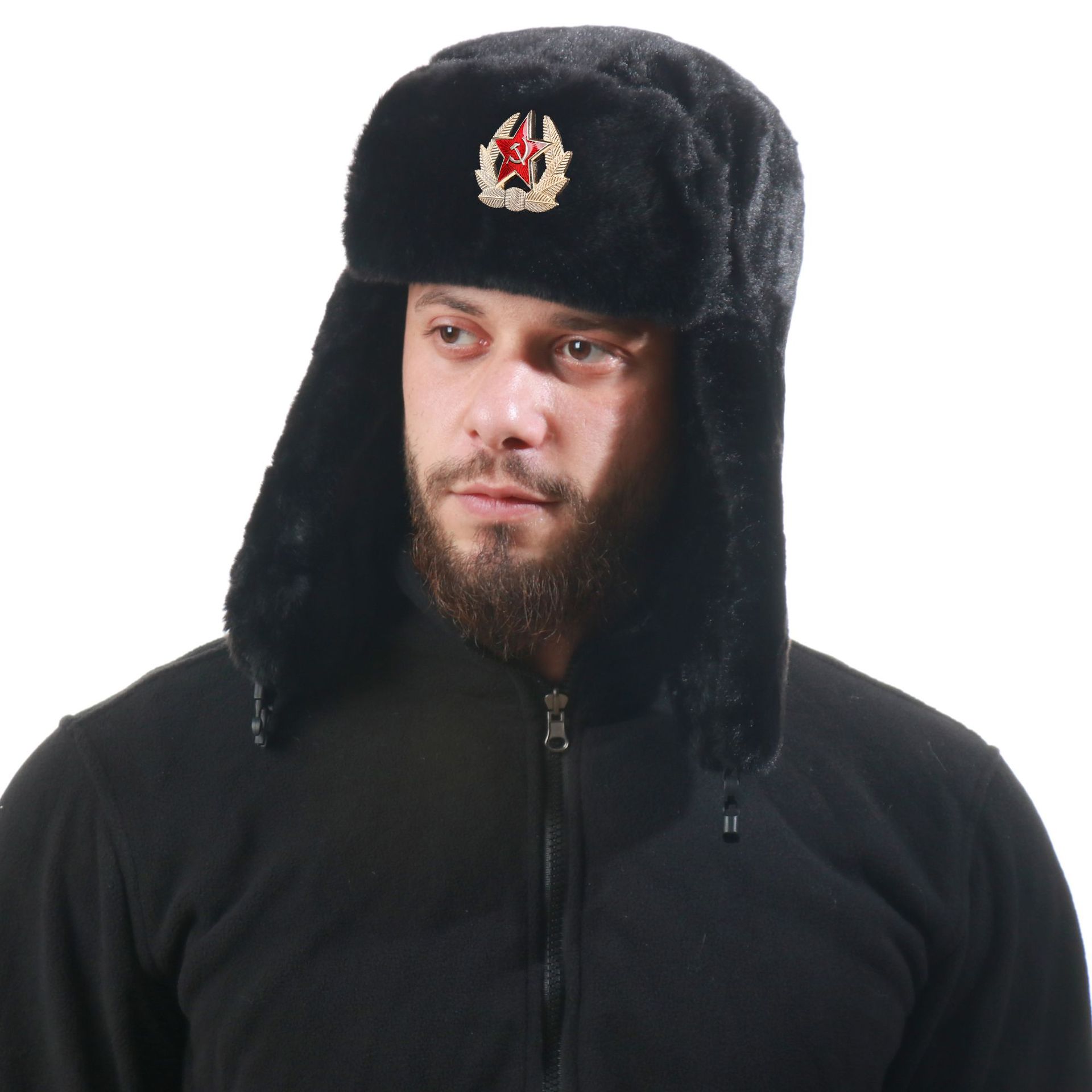 SupSindy Soviet Badge Ushanka  – обзор и цена Trapper Hat Ear Flap