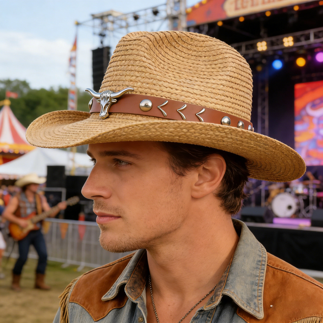 Vintage Straw Western Cowboy H – обзор и цена Cowboy Hat Straw