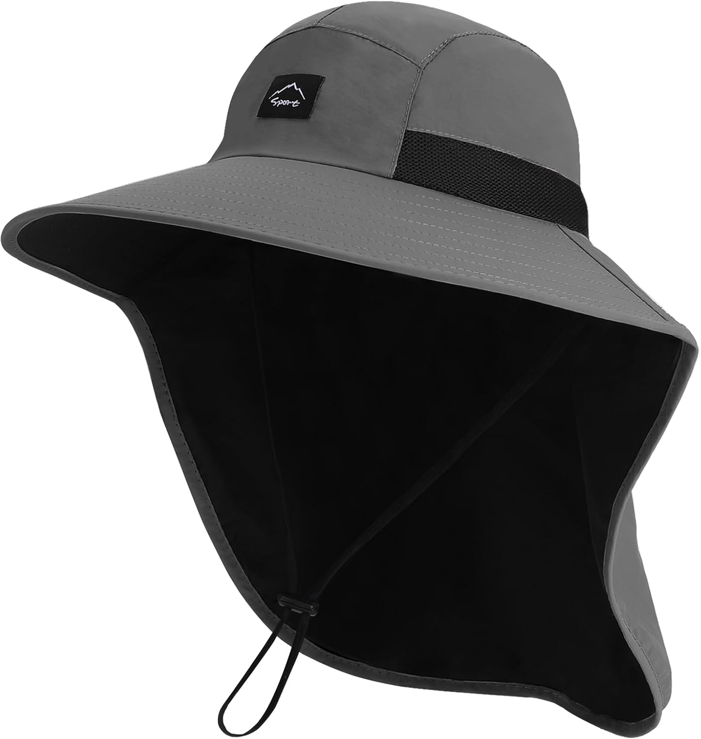 UPF50+ Sun Hat with Neck Flap, – обзор и цена Sun Hat Wide Brim