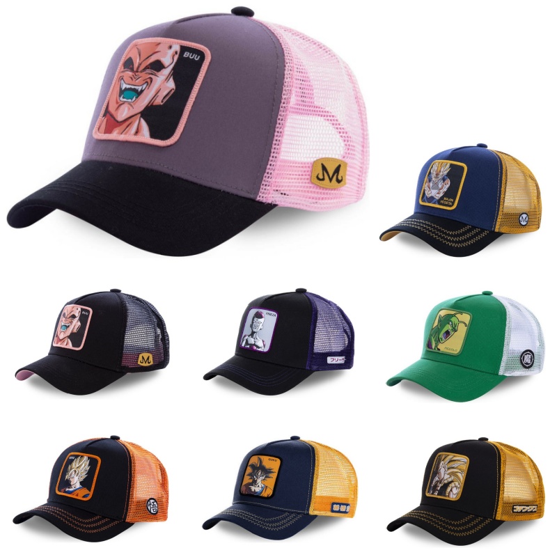 New Dragon Ball Son Goku Cap S – обзор и цена Trucker Cap Mesh