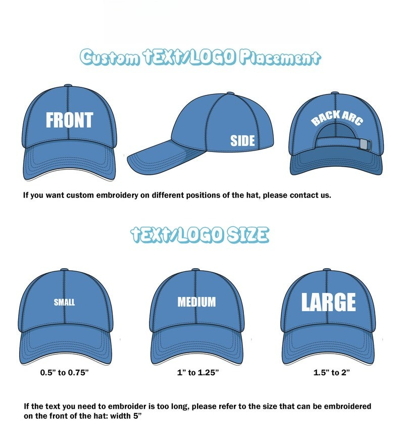 Personalized Embroidered Hat C – обзор и цена Dad Hat Cotton