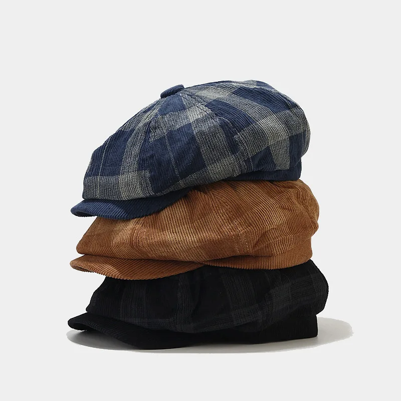 Corduroy Men Women Youth Boy G – обзор и цена Newsboy Cap Ivy