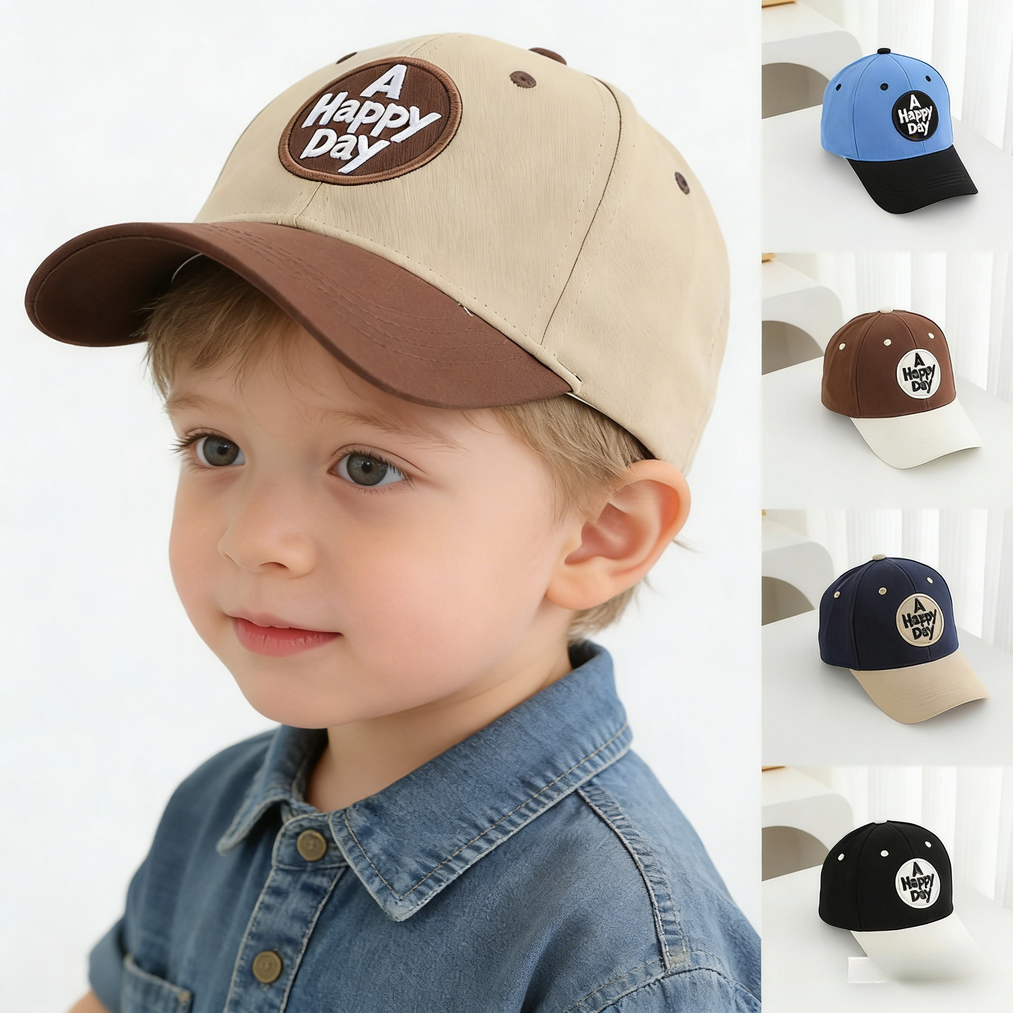 Letter Patchwork Baseball Cap  – обзор и цена Visor Sun Hat