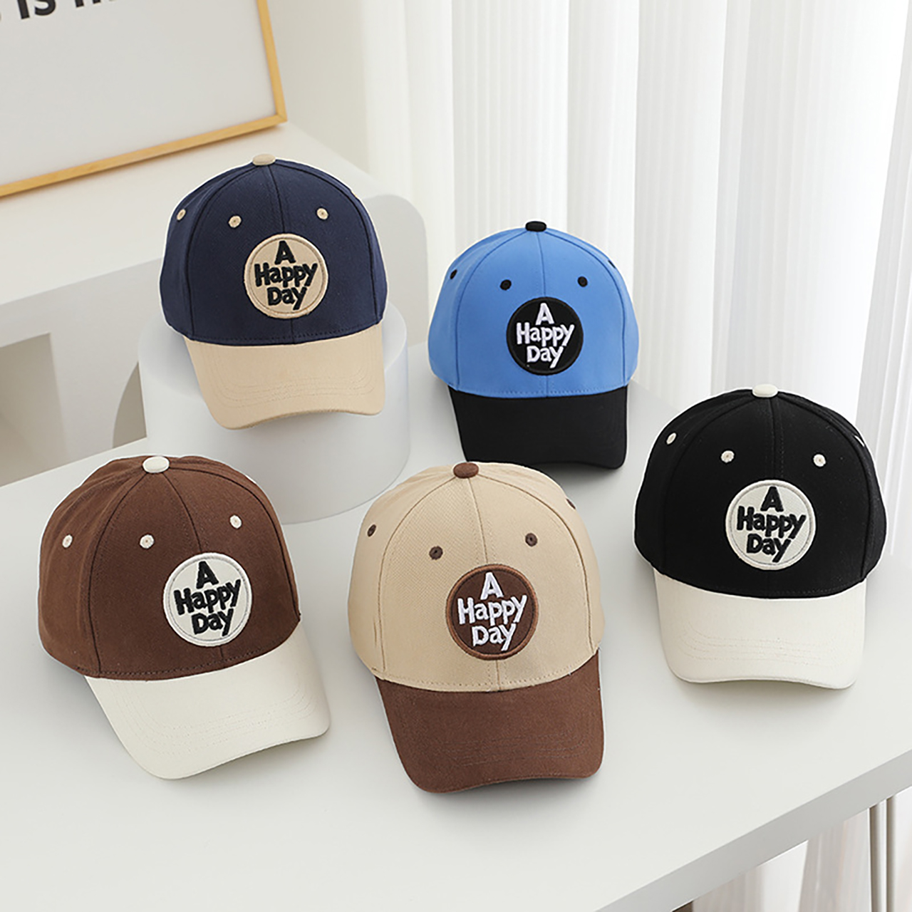 Letter Patchwork Baseball Cap  – обзор и цена Visor Sun Hat