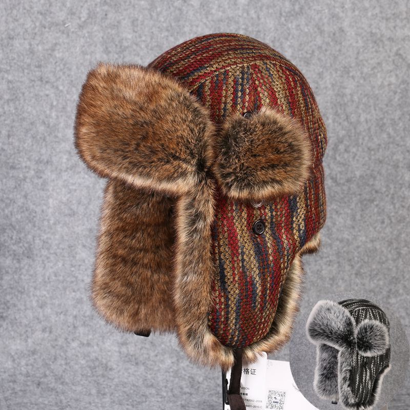 B-8433 Man Bomber Hat Rex Rabb – обзор и цена Trapper Hat Ear Flap
